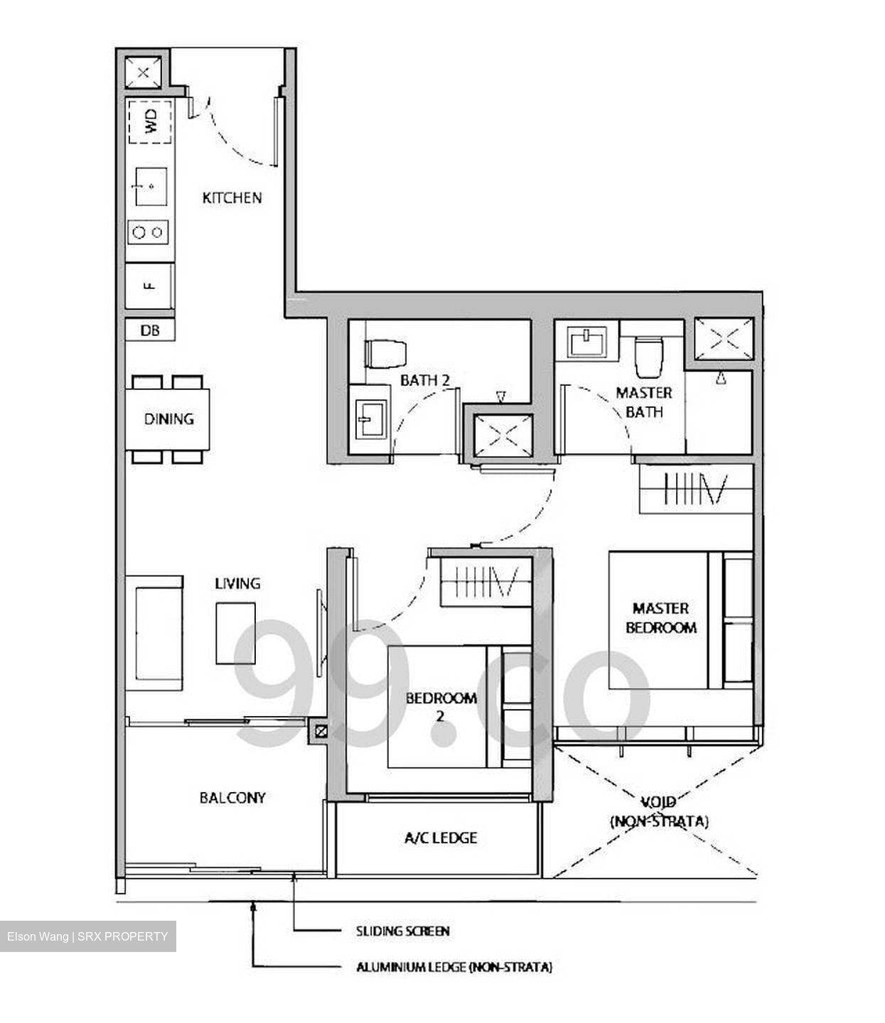 Dairy Farm Residences (D23), Apartment #523302091